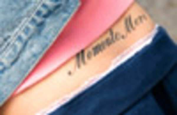 Tattoos are truly 'oh so cool'
