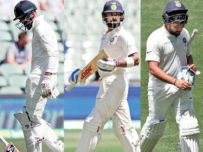 Indian batsmen display reckless performance at Adelaide Oval on Day 1 of Test