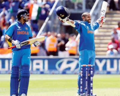 ​Gabbar roars and India win easily