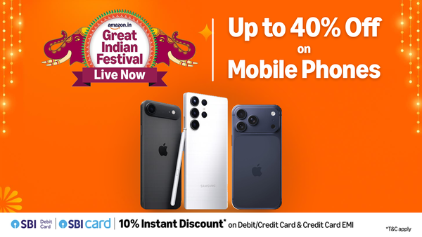 Amazon Great Indian Festival Sale: Savings of Around 40% on Some of the Top Smartphone Deals From Samsung, OnePlus, Redmi, iQOO & More