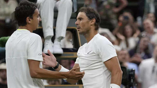 Wimbledon: Rafael Nadal apologises after testy exchange with Lorenzo Sonego
