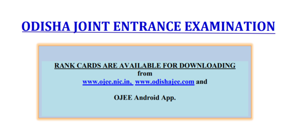 OJEE 2024 Result Out Today: What Next?