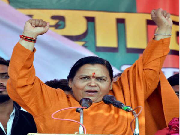 Uma Bharti dampener for Polavaram project