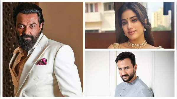 Bobby Deol, Janhvi Kapoor, Saif Ali Khan: Bollywood actors set to make their debut down south in 2024