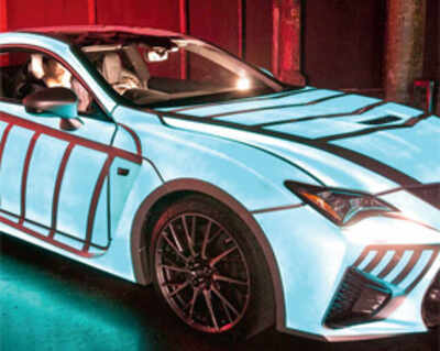 Electrified Car Paint Lights Up In Sync With Driver S Heartbeat