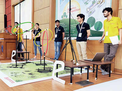 Nature inspires drones, bots at IIT-B contest