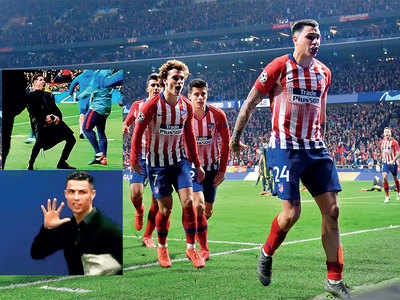 Christiano Ronaldo taunts Atletico after Juventus' 2-0 defeat