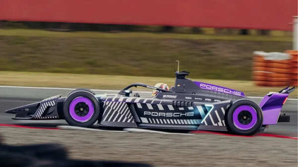 Porsche unveils Formula E GEN4 car 975 RSE as Pascal Wehrlein and Nico Muller are impressed by its efficiency