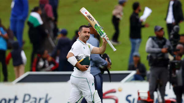 India vs South Africa, 1st Test: Dean Elgar's ton in farewell series gives South Africa the lead