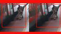 On cam: RPF staff save man from falling in between platform and train at Ahmedabad Station 