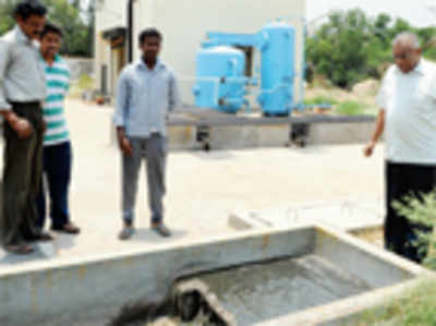 College sets up sewage treatment plant on campus