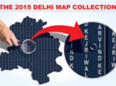Delhi now has Kejriwal embroidered all over it