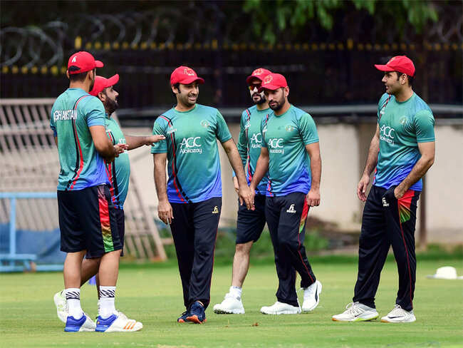 Rain curtails Afghanistan's first training session ahead of Test debut