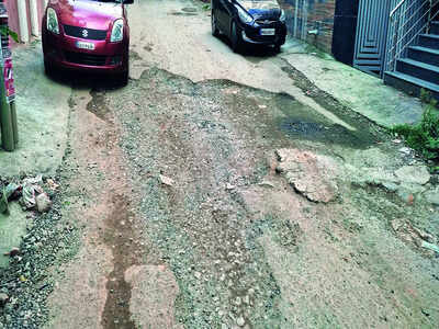 Potholes everywhere,  but does anyone care?