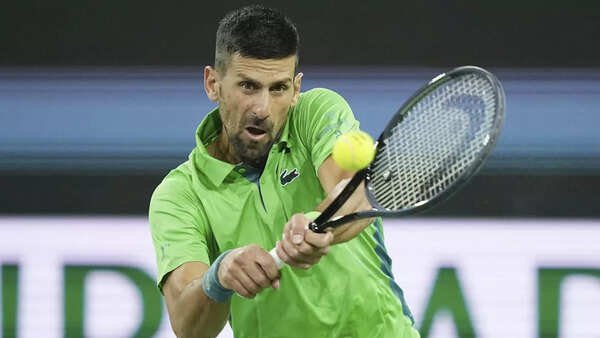 Novak Djokovic moves into last 16 at Indian Wells Open