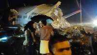 Air India Express flight overshoots Kozhikode’s runway, at least 17 dead 