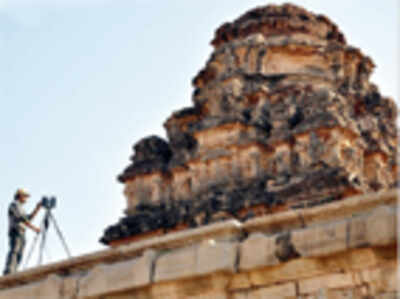 ASI starts 3-D laser scanning at Hampi’s Vittala temple