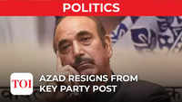 Ghulam Nabi Azad quits J&K Congress campaign committee 