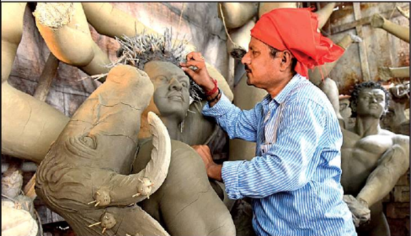 Kolkata: 'Deltasura' set for pandal debut to spread awareness