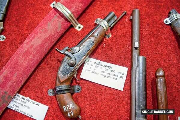Maharajas to bandits, they all had a finger on the guns in this museum