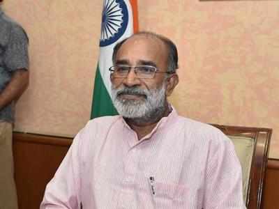 Agitated woman vents out anger over flight delay at Tourism Minister KJ Alphons at Imphal Airport