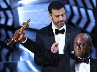 Oscars 2017: Jimmy Kimmel, Gael Garcia Bernal, Asghar Farhadi, Barry Jenkins mark their protest against Donald Trump