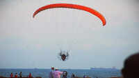 Paramotoring offers new high to adventure junkies in Visakhapatnam 