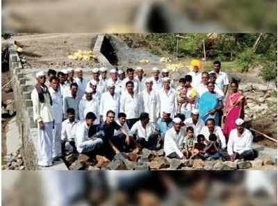 Maharashtra: Khandgedara villagers build 100-feet bridge without government’s support