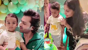 Shoaib Ibrahim and Dipika Kakar give a glimpse of son Ruhaan's 2nd ...