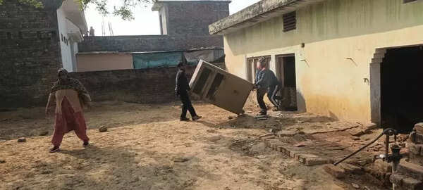 Bulldozers deployed to reclaim 27 bighas of encroached govt land in Sambhal village