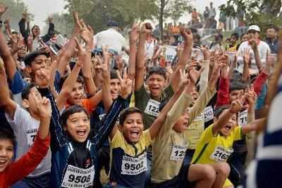 Over 50,000 children take part in Salwan Marathon