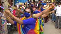 Watch: Transgender community members perform folk dance in Chennai to spread COVID-19 awareness 