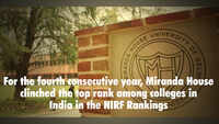 Miranda House College claims the top rank in NIRF Rankings 