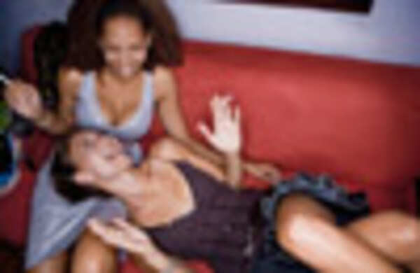 The fairer sex lights up