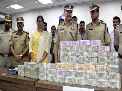 Hyderabad police seize Rs 3.3 crore in cash