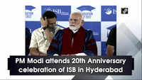 PM Modi attends 20th Anniversary celebration of ISB in Hyderabad 