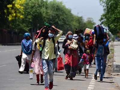 Migrant workers stranded in Kerala grow restless, start to walk to UP and Bihar; stopped by police