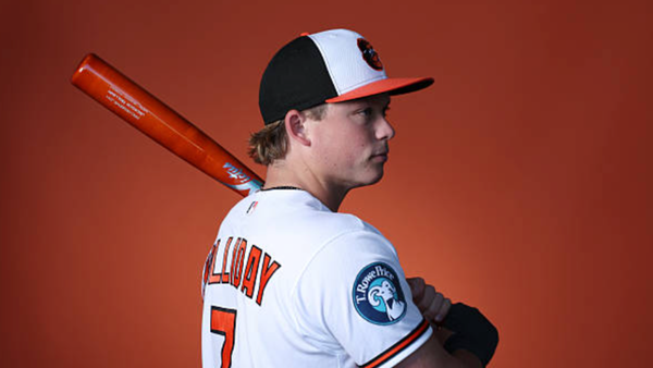 Jackson Holliday takes significant step forward in recovery after February hamate surgery in Los Angeles