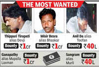 Maoist movement in Bastar confined to a thin zone with fever cadres and only 5 top commanders