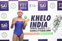 Odisha&rsquo;s Anjali wins gold at tribal games