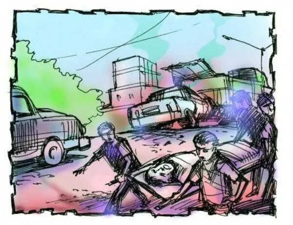 Three killed in head-on collision between two two-wheelers
