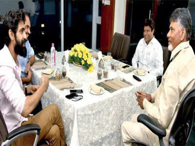 Rana Daggubati meets Chandrababu Naidu as prep for NTR biopic