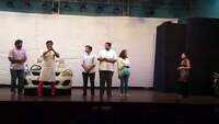 Here are a few glimpses from the opening of a new play in Ahmedabad 