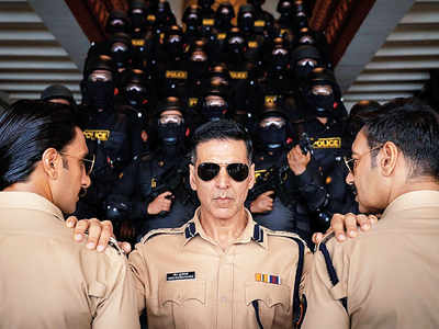 Meet Rohit Shetty's super cops - Bajirao Singham, Sangram Bhalerao and Veer Sooryavanshi