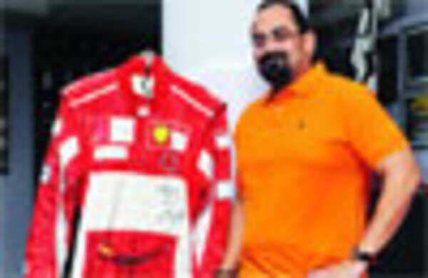 A true F1 fan, this!