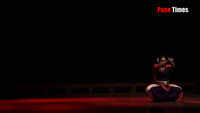 Cunningness of Radhakka shown through kathak 