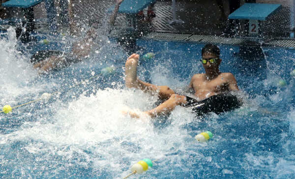 Swimming meet at Tolly Club to beat the heat