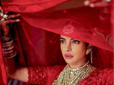 In Pics: Priyanka Chopra, Nick Jonas look regal on their Hindu wedding day