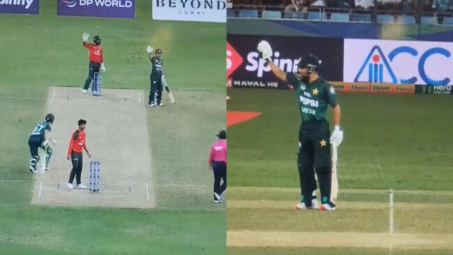 Brain fade! Mohammad Haris forgets to ground bat, docked one run - watch video