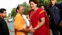 Priyanka Gandhi greets people who chanted 'Modi-Modi' to tease her 